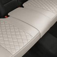 thumbnail image 4 of S SERENABLE PU Leather Front Rear Car Seat Cover Cushion Pad, Anti-slip & Full Wrapping Edge Grey Rear, 4 of 4