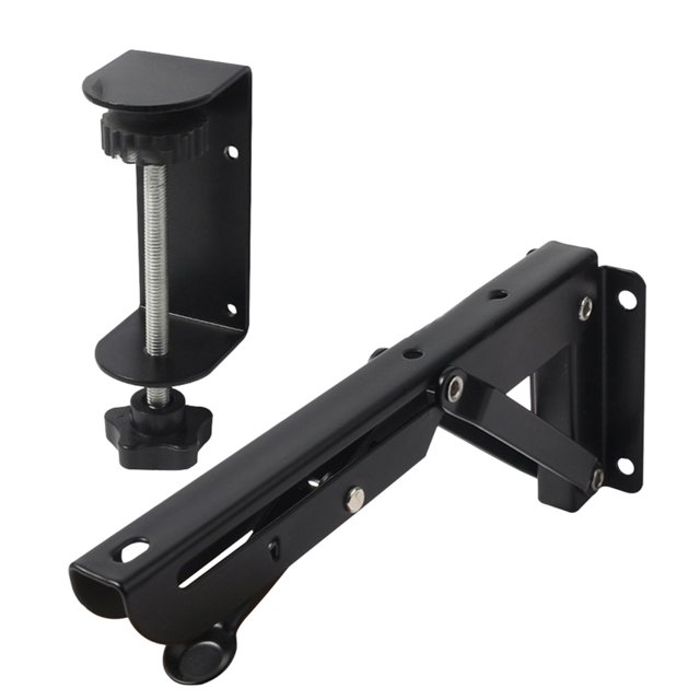 1-Piece Sliding Desk Extension Plate Support Clipon Keyboard Tray Hand Rest