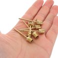 thumbnail image 3 of BRIGHTFUFU 50Pcs Metal Pump Needle Golden Adaptor for Basketball and Football Inflation for Fan Gear, 3 of 8