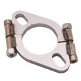 thumbnail image 3 of Youkk Car s Performance 5 inch Mild Steel Exhaust Split Flange Flat Oval Replacement Style A 1Set, 3 of 6