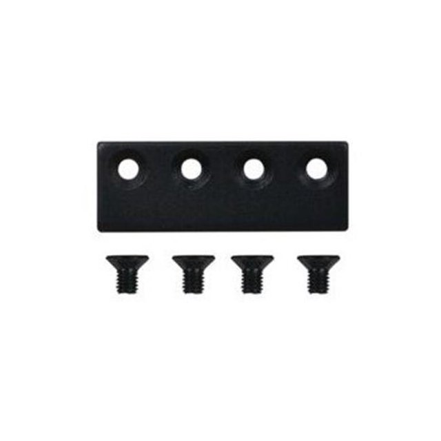 National Hardware 275508 Slide Door Hardware Adaptor, Matte Black