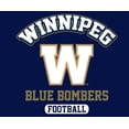 thumbnail image 2 of CFL Winnipeg Blue Bombers Big W Navy Small Hoodie, 2 of 4