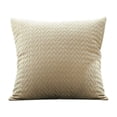 thumbnail image 2 of Quilted Embossed Pillowcase Double Sided Solid Color with Contrasting Zipper and Four Sided Binding Edging for Enhanced Bedroom Decor and Luxurious Sleep Comfort Sopatenor, 2 of 8
