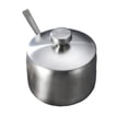 thumbnail image 1 of Sugar Bowl Coffee Tea Spice Jar Kitchen Gadgets Smooth Surface Salt Container Integrated Design Cooking Supplies Seasoning Pot Silver type 2 L, 1 of 9