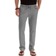 thumbnail image 3 of Men's Business Loose Large Size Elastic Waist Cotton All-match Solid Color, 3 of 8