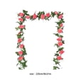 thumbnail image 3 of Simulation Rattans, 220Cm/86.6Inches Simulation 10 Heads of Rose Vines Decoration Valentine's Day Scene Setting Wall Hanging Mantel Tabletop Decor Valentine's Day Decoration, 3 of 6