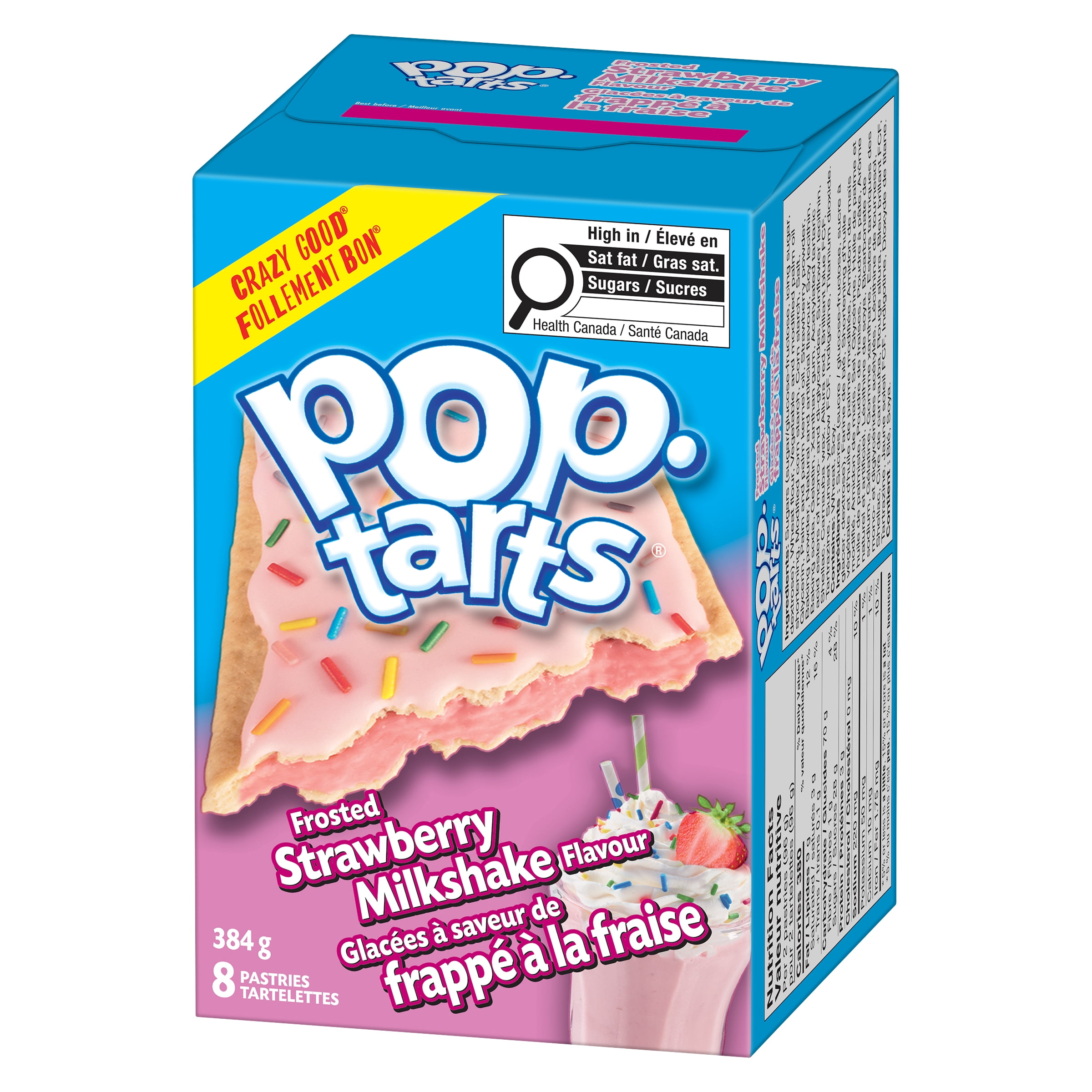 Tartelettes Pop-Tarts® Glacées à saveur de cerises, 384 g, 8 Tartelettes