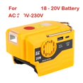 thumbnail image 2 of Batterie 18V Inverseur Portable Extérieur 200W AC 120- Onde Sinusoïdale Modifiée Adaptateur de Puissance, Facile à Utiliser, 2 of 7
