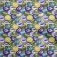 thumbnail image 1 of oneOone Rayonne Vert Olive Tissu Rétro Bouteille Soda Cap Robe Tissu Tissu Imprimé par la Cour 56 Pouces Large-Ck, 1 of 5