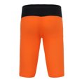 thumbnail image 2 of RUNQHUI Mens Rash Guard Swim Shorts Calf Length Swim Jammer Beach Pool Swimwear Bottoms Orange XL, 2 of 6