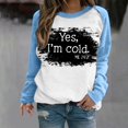 thumbnail image 1 of 2023 Chandail en Molleton Mode pour Femmes 50 % de Réduction Liquidation T-shirt Imprimé Manches Longues Blouse Col Rond Hauts Décontractés Chandail en Molleton, 1 of 5