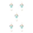 thumbnail image 1 of stanreset Christmas Plush Hanging Angel Hanging Toy Holiday Pendant Decoration blue 5Set, 1 of 6