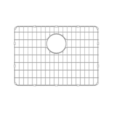 Kraus Dex Series 25 In. Stainless Steel Sink Bottom Grid Grate w/ Rubber Bumpers