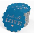 thumbnail image 4 of Inkdotpot Rose Gold Foil Paper Hang Tags Made With Love Text Favor Tags 100 Piece, 4 of 6