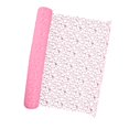 thumbnail image 1 of simhoa Jacquard Net Mesh Creative Floral Wrapper for Florist Supplies Wedding Gifts Pink, 1 of 8