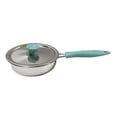 thumbnail image 2 of veasfak Frying Pan Soup Pot Stainless Steel with Kitchen Cookware, Multifunctional Egg Blue frying pan, 2 of 9
