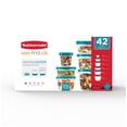 thumbnail image 4 of Rubbermaid Ensemble Contenants Easy Find Lids, 42-Pièces, Bleu, 4 of 5