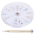 thumbnail image 4 of 24Pcs Dangle Nail Art Charms Pendants with 1Pcs Nail Piercing Tool Hand Drill, 4 of 5