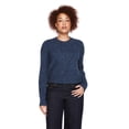 thumbnail image 1 of George Women's Cropped Crew Neckline Sweater, 1 of 6