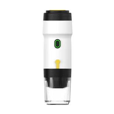 Cafetière Portable, Machine à Café Électrique à Chauffage USB Compatible avec Capsules de Café et Poudre, Cafetière de Voyage pour Voiture, Maison, Camping, Voyage, VR, Randonnée, Bureau