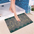 thumbnail image 5 of Yhmxh Rug,Carpet,Bath Mat,Door Mat Super Absorbent Floor Mat Bathroom Absorbent and Quick Drying Carpet Floor Mats Door Bathroom Non Slip Floor Mats Floor Mats, 5 of 5