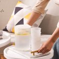thumbnail image 4 of Miangastore 1Pc 2500ML Plastic Beverage Kettle Heat Resistant Cold Water Jug Juice Pitcher with Handle(Beige), 4 of 8