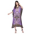 thumbnail image 2 of Caftans Longs pour Femmes, Robe Caftan Grande Taille, Robe de Soirée, Fête, Été, Plage, Robe d'Été, Manches Kimono, Robes Décontractées, 2 of 6