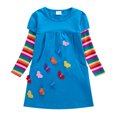 thumbnail image 1 of Petites Filles Bandes Dessinées à Manches Courtes T-Shirts Robes, 1 of 5