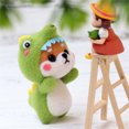 thumbnail image 2 of EQWLJWE Peluche Faite à la Main Motif Chat Mignon Matériel de Production en Laine Poke Fait Main, 2 of 8