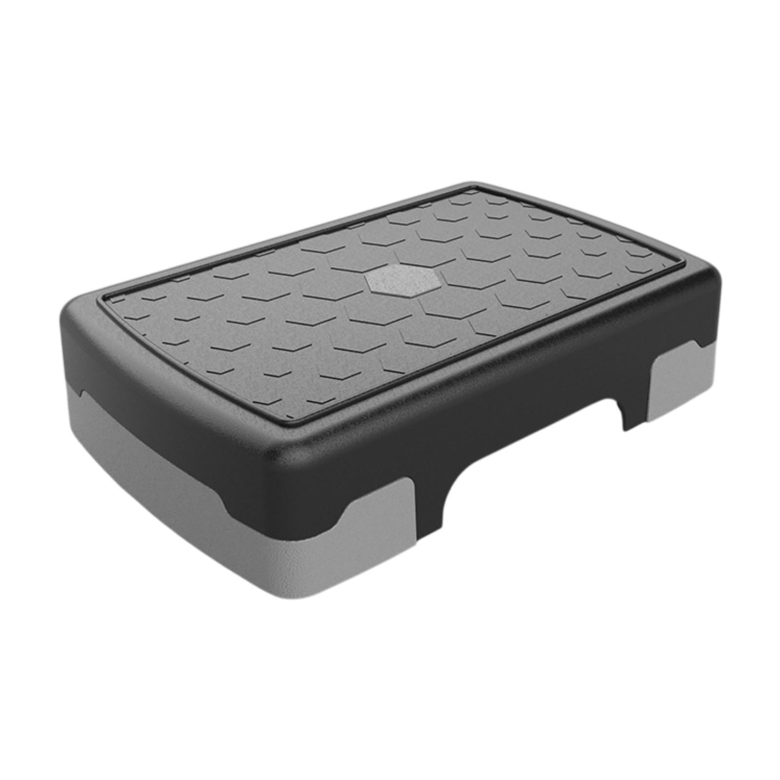Siruishop Stepper Aérobique Marche d'Exercice Multifonction pour Musculation à la Maison Gris Noir