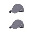 thumbnail image 3 of VONKY Casquette de Baseball à Grand Application, Ajustement Réglable, Cadeaux, Casquettes de Sécurité, Gris 2Ensemble, 3 of 6