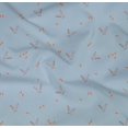 thumbnail image 4 of oneOone Organic Cotton Poplin Twill Fabric Carrot & Rabbit Face Animal Decor Fabric Printed BTY 42 Inch Wide, 4 of 4