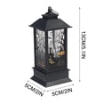 thumbnail image 3 of LED Halloween Candle Lantern Decoration with Skeleton Pumpkin Design - Portable Hanging Lamp PVC Material Safe for Kids Party Outdoor, 3 of 3