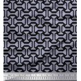 thumbnail image 1 of Soimoi Cotton Duck Fabric Geometric Abstract Printed Fabric 1 Yard 42 Inch Wide, 1 of 3