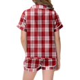 thumbnail image 4 of Winter Outfits Teens Girls Outfits Hildren's Shirt And Pants Set Christmas Pyjamas Set With Pockets Christmas Set, 4 of 5