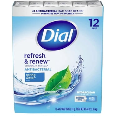 Dial Spring Water Bar Soap - 12ct