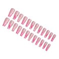 thumbnail image 1 of ruzhgo Length Coffin Fake Nail Scratch Resistant Press-on Fingernails Removable Trimble Nail Tip Adjustable Manicure Stickers Girls Type 1 Type 2, 1 of 6