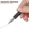 thumbnail image 2 of Trendy Tool Kit for Home, Secure Counter Pens with Adhesive Chain Desktop Gel Ink Pen Pen Holder Stand Type Spring Joint Pen for Reception Desk, 2 of 9