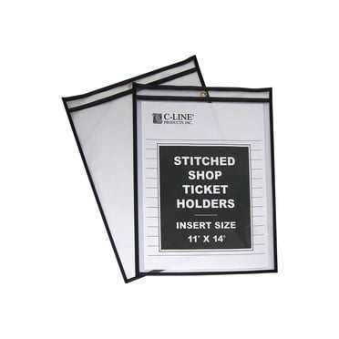 C-Line Porte-Billets de Magasin en Plastique Cousu
