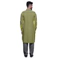 thumbnail image 3 of Atasi Kurta Pathani Classique à Col pour Garçons Chemise en Rayonne à Poche avant, 3 of 5