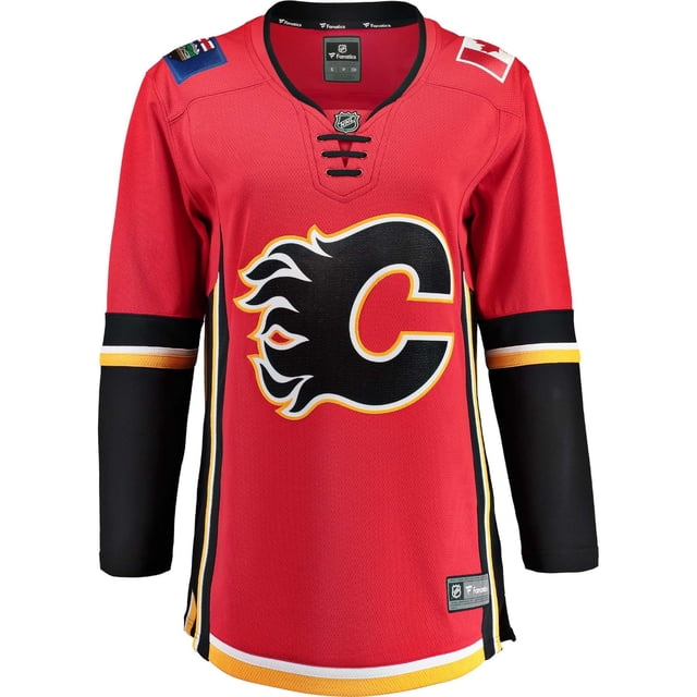 Women's Calgary Flames NHL Fanatics Breakaway Home Jersey