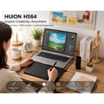 thumbnail image 2 of HUION HS64 Graphics Tablets Battery Free Android Supported 8192, 2 of 4
