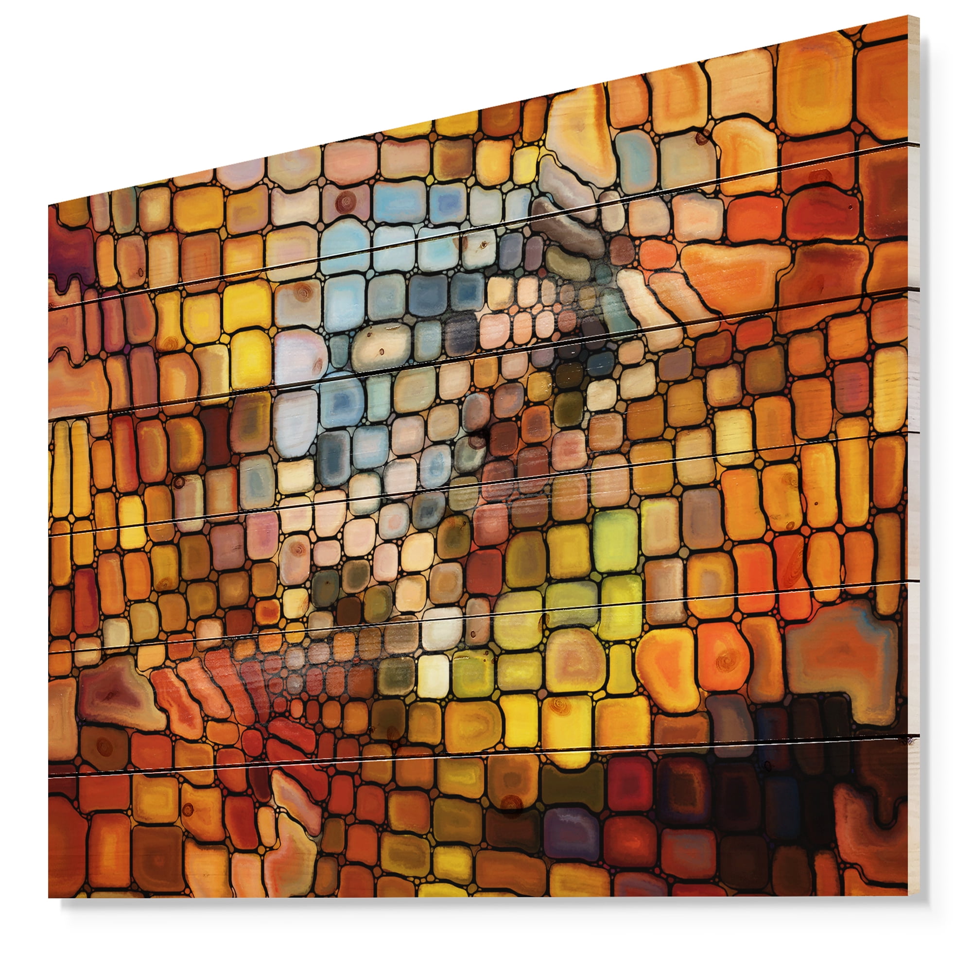 Impression sur toile « Dreaming Of Stained Glass » Design Art