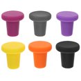 thumbnail image 1 of Shisuyan 6Pcs Replacement Bottle Cap Black Airtight Seal for Home Use, 1 of 9