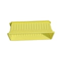 thumbnail image 1 of 3pcs Resin Rectangular Planting Pot Drainage Hole Vegetable Flower Planter Home Garden Plant Tray Yellow 50x21x14cm, 1 of 9