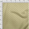 thumbnail image 2 of oneOone Organic Cotton Voile Fabric Curve & Circle Block Print Sewing Fabric BTY 42 Inch Wide, 2 of 4