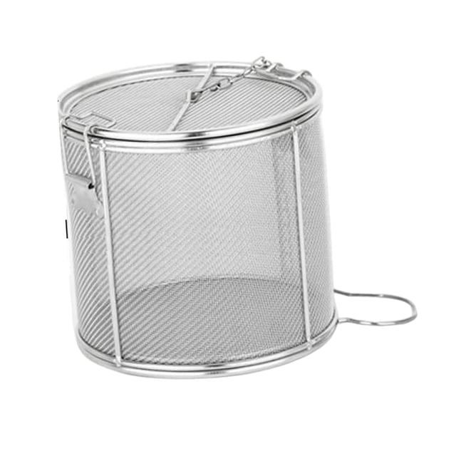 bedienty Tea Ball Infuser Herbs Coffee Spice Home 12x13cm Separation Filter Basket Silver 12x13cm