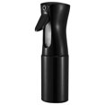 thumbnail image 1 of Graflsoa Large Capacity 200ml Black Fine Mist Spray Bottle for Alcohol Disinfection, Cosmetic Hydration, and Cleaning – Transparent Plastic with Press Pump, Fast Shipping Available, 1 of 7