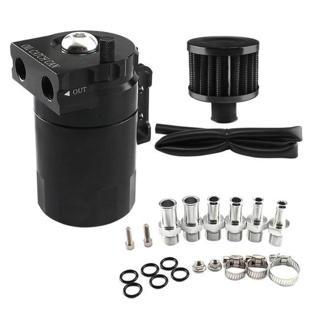 funtasica Reservoir Tank Engine Breather Kit Black with