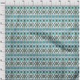 thumbnail image 4 of oneOone Rayon Dark Green Fabric Asian Block Sewing Material Print Fabric by The Yard 56 Inch Wide, 4 of 4